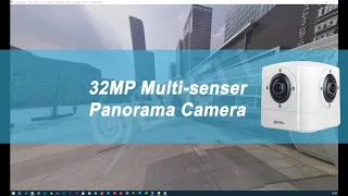 กล้องพาโนรามา sunell 32MP Multi senser